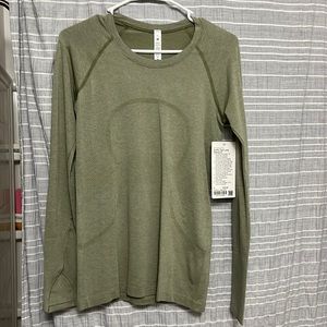 green swiftly long sleeve
